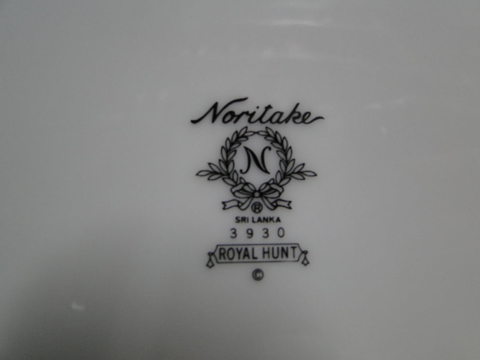 Noritake Royal Hunt, 3930, Plaid, Fruit, Animals: Salad Plate (s), 8 1/4"