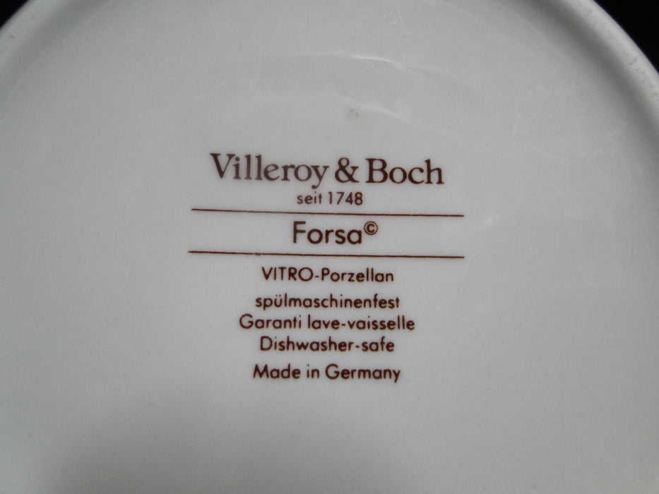 Villeroy & Boch Forsa, Berries & Leaves: Sugar Bowl w/ Handles & Lid, 4 1/4"