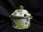 Villeroy & Boch Forsa, Berries & Leaves: Sugar Bowl w/ Handles & Lid, 4 1/4"