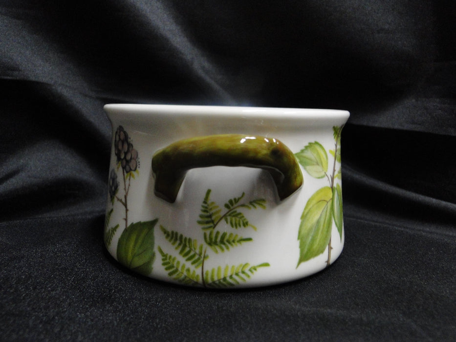 Villeroy & Boch Forsa, Berries & Leaves: Sugar Bowl w/ Handles & Lid, 4 1/4"
