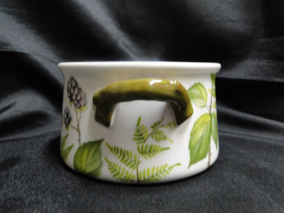 Villeroy & Boch Forsa, Berries & Leaves: Sugar Bowl w/ Handles & Lid, 4 1/4"