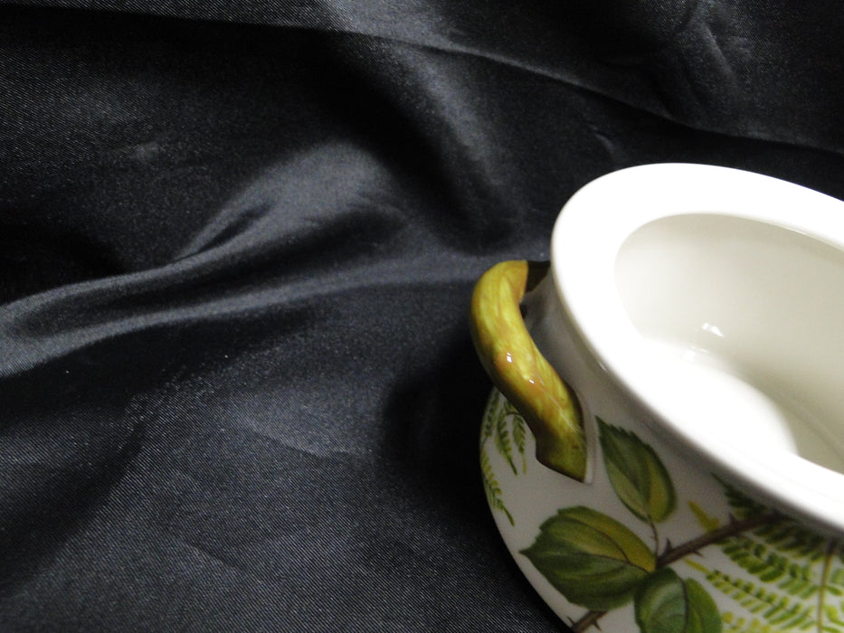Villeroy & Boch Forsa, Berries & Leaves: Sugar Bowl w/ Handles & Lid, 4 1/4"