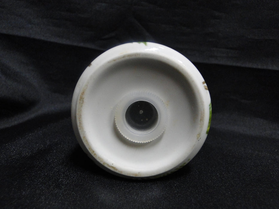 Villeroy & Boch Forsa, Berries & Leaves: Salt Shaker, 6 Holes, 3" Tall, "S"