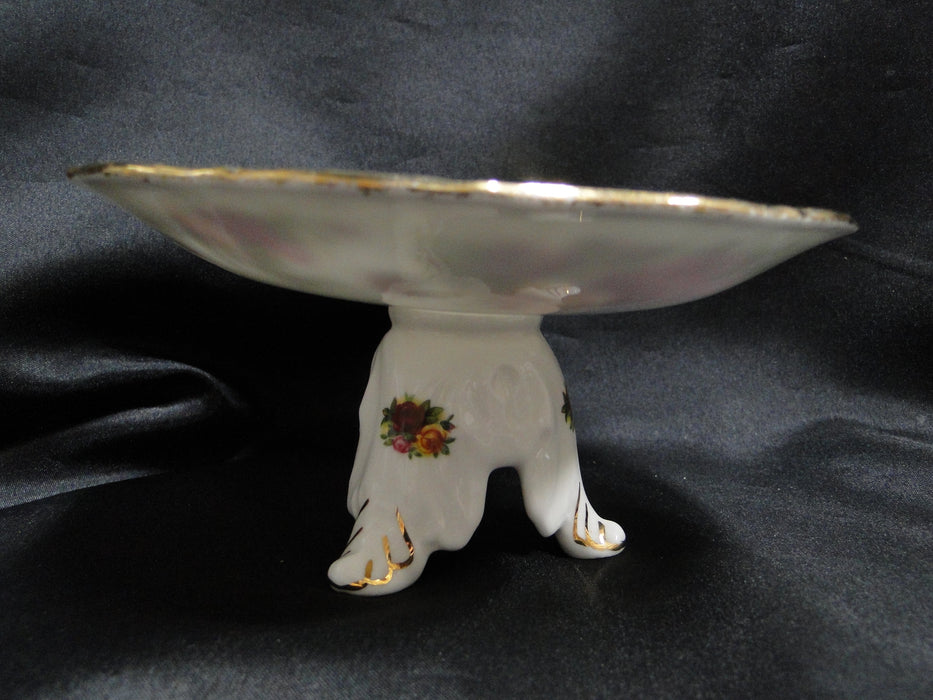 Royal Albert Old Country Roses, England: Swansea Comport / Compote, 6 1/8"