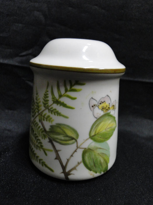 Villeroy & Boch Forsa, Berries & Leaves: Pepper Shaker, 6 Holes, 3" Tall, "P"
