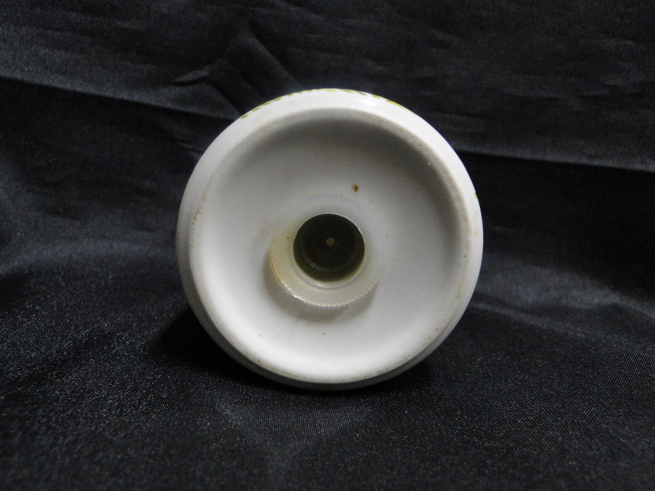 Villeroy & Boch Forsa, Berries & Leaves: Pepper Shaker, 6 Holes, 3" Tall, "P"