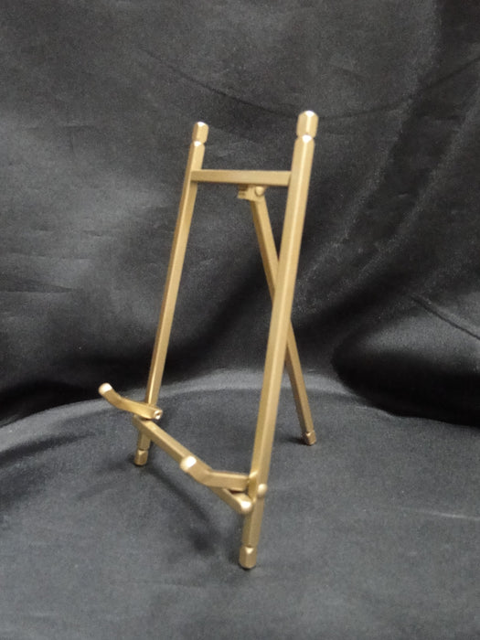 Bard's Gold Toned Metal Display Easel for One 6" - 9" Item, 7" Tall