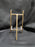 Bard's Gold Toned Metal Display Easel for One 6" - 9" Item, 7" Tall