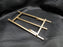 Bard's Gold Toned Metal Display Easel for One 6" - 9" Item, 7" Tall