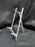 Bard's Silver Toned Metal Display Easel for One 6" - 9" Item, 7" Tall