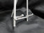 Bard's Silver Toned Metal Display Easel for One 6" - 9" Item, 7" Tall