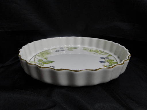 Villeroy & Boch Forsa, Berries & Leaves: Quiche Dish, 9 1/2" x 1  1/2" Tall
