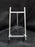 Bard's Silver Toned Metal Display Easel for One 6" - 9" Item, 7" Tall