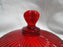 Mosser Eye Winker Red: Compote / Candy Jar w/ Lid, 10 1/2" Tall