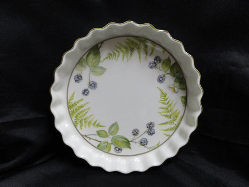 Villeroy & Boch Forsa, Berries & Leaves: Quiche Dish, 8 1/2" x 1  3/8" Tall