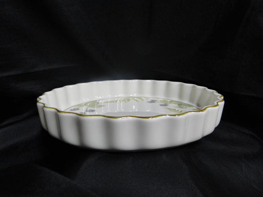 Villeroy & Boch Forsa, Berries & Leaves: Quiche Dish, 8 1/2" x 1  3/8" Tall