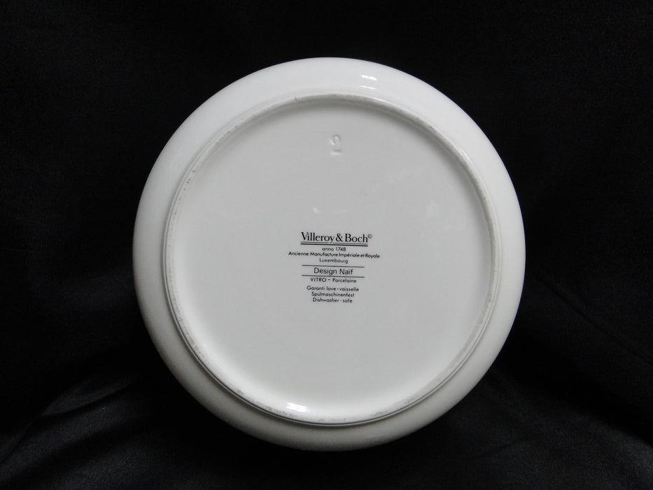 Villeroy & Boch Design Naif, Boats: Round Serving Bowl, 7 3/4", Rough Spot