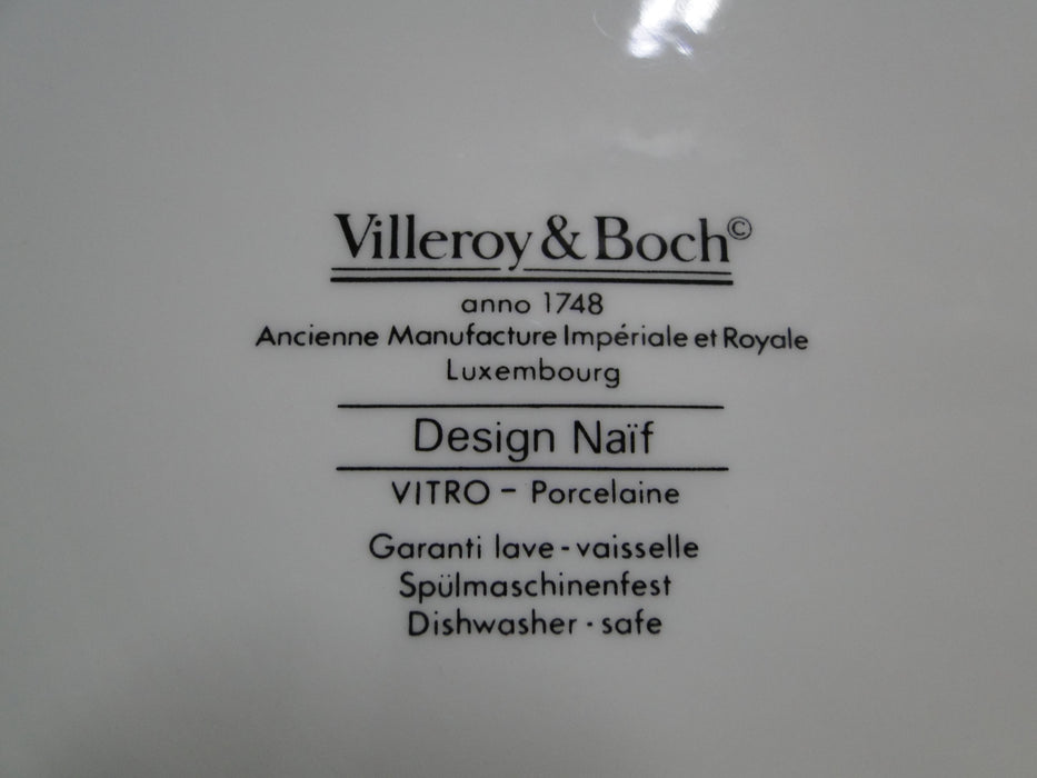 Villeroy & Boch Design Naif, Boats: Round Serving Bowl, 7 3/4", Rough Spot
