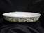 Villeroy & Boch Forsa, Berries & Leaves: Oval Baker, 14 3/4" x 2 1/2" Tall