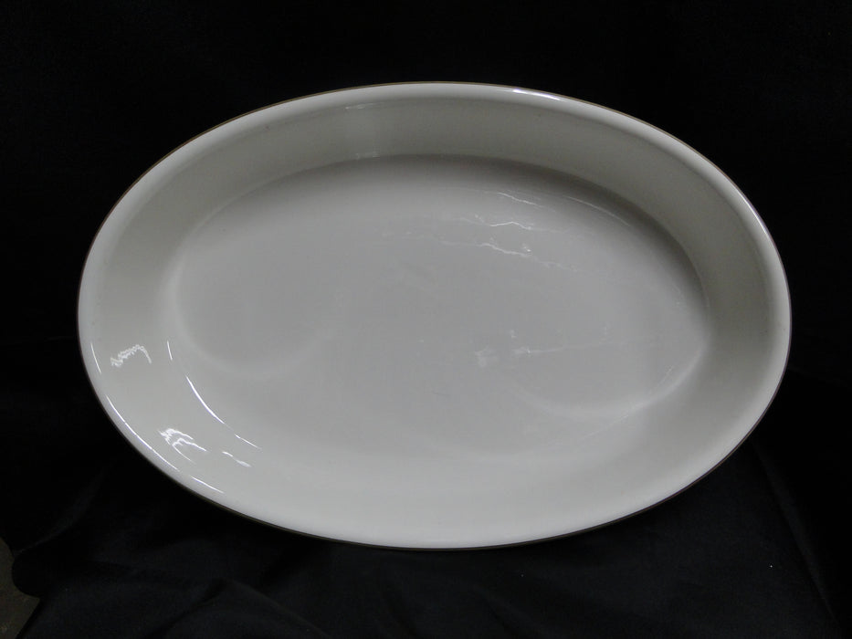 Villeroy & Boch Forsa, Berries & Leaves: Oval Baker, 14 3/4" x 2 1/2" Tall