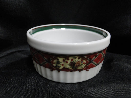 Noritake Royal Hunt, 3930, Plaid, Fruit: Ramekin / Condiment (s), 3 1/2" x 1.5"