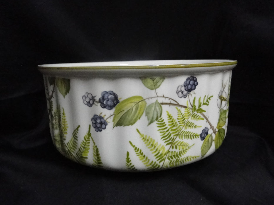 Villeroy & Boch Forsa, Berries & Leaves: Soufflé, 8 3/4" x 3 7/8" Tall
