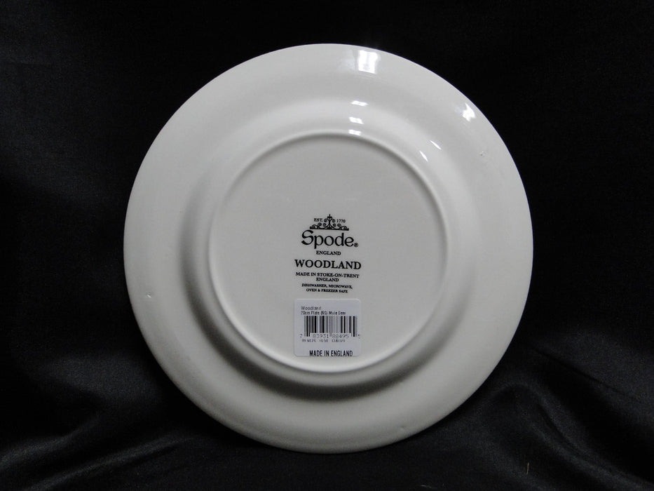 Spode Woodland Mule Deer, England: NEW Salad Plate (s), 7 3/4", Box