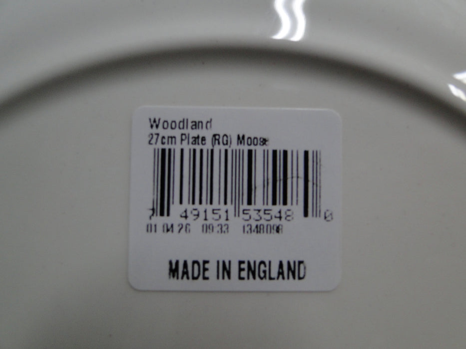 Spode Woodland Majestic Moose, England: NEW Dinner Plate (s), 10 1/2", Box