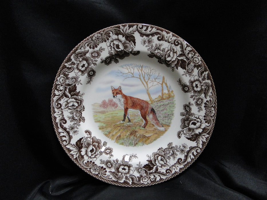 Spode Woodland Red Fox, England: NEW Dinner Plate (s), 10 1/2", Box