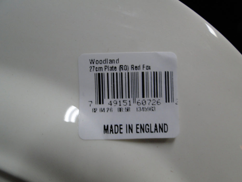 Spode Woodland Red Fox, England: NEW Dinner Plate (s), 10 1/2", Box