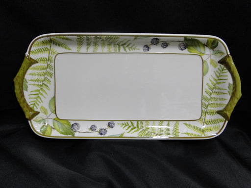 Villeroy & Boch Forsa, Berries & Leaves: Sandwich Tray w/ Handles, 13"