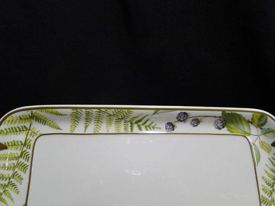 Villeroy & Boch Forsa, Berries & Leaves: Sandwich Tray w/ Handles, 13"