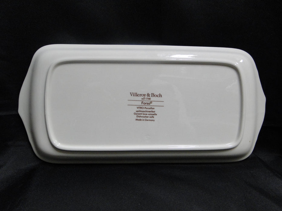 Villeroy & Boch Forsa, Berries & Leaves: Sandwich Tray w/ Handles, 13"