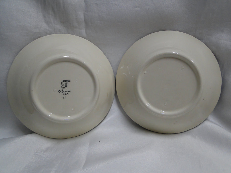 Franciscan October, USA, Fall Leaves: Fruit Bowl (s), 5 1/4" x 1 1/4" Tall