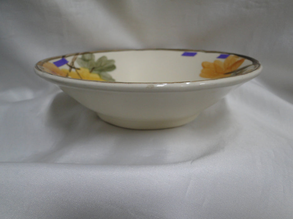 Franciscan October, USA, Fall Leaves: Cereal Bowl, 7", Crazing