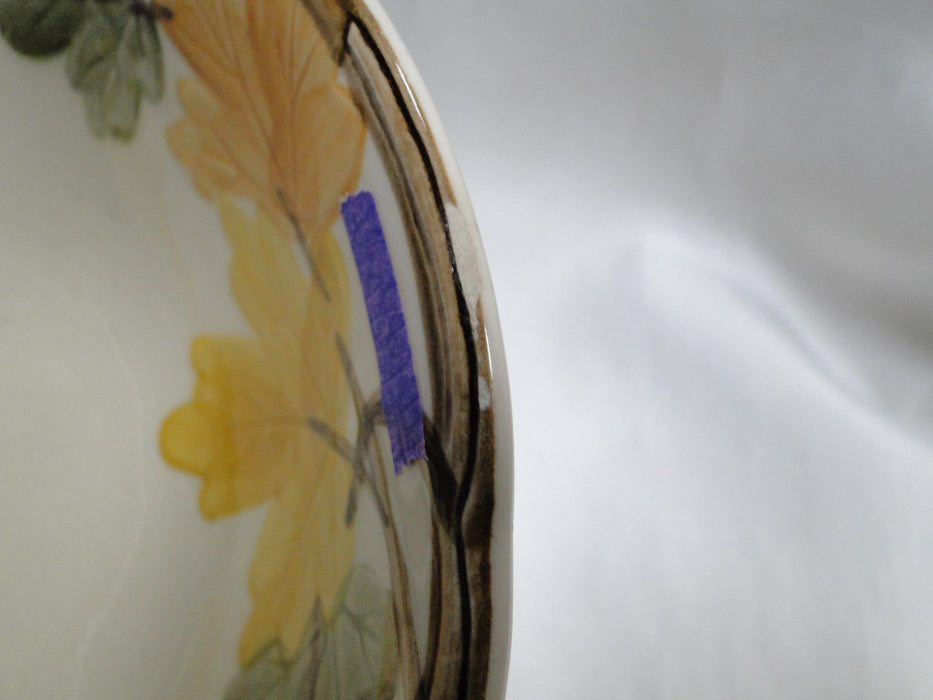 Franciscan October, USA, Fall Leaves: Cereal Bowl, 7", Crazing