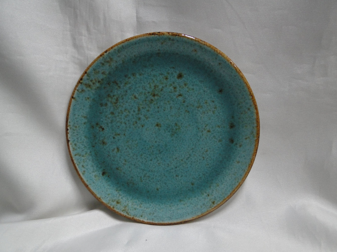 Steelite Craft, England: Aqua Coupe Bread Plate (s), 6", Flaw