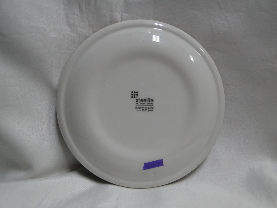 Steelite Craft, England: Aqua Coupe Bread Plate (s), 6", Flaw