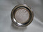 Cristal d'Arques Rosaline Pink, Swirled: Bowl w/ Metal Base, 4 7/8" x 2 5/8"