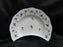 Herend Blue Garland, Florals: Crescent Side Salad Plate, 7 1/4" x 5"