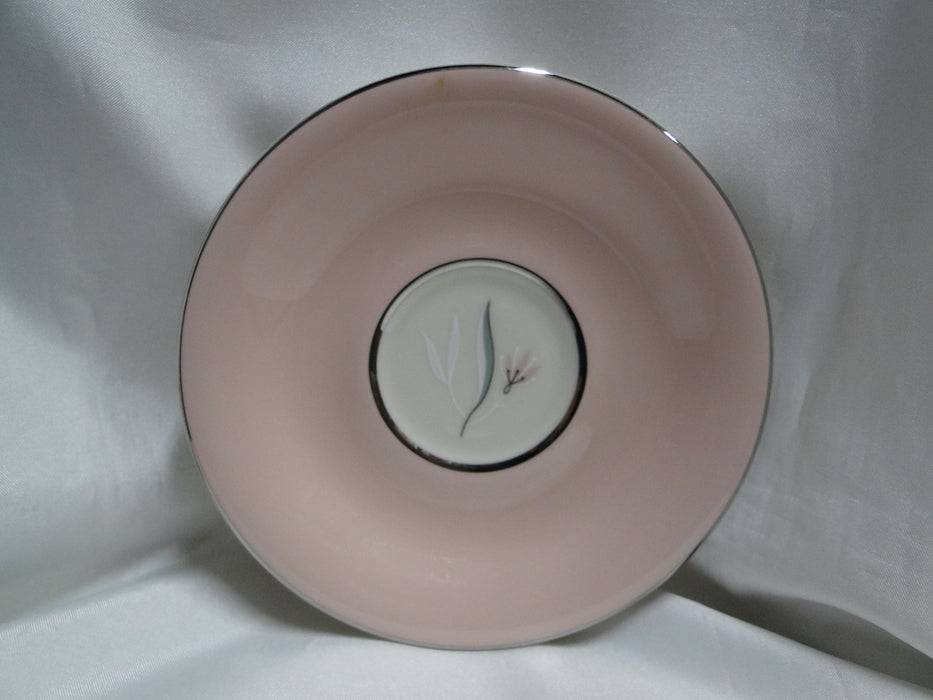 Castleton Fontaine, Pink, Flowers, Platinum Trim: Cup & Saucer Set (s), 2 1/4"