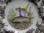 Spode Woodland North American Fish Rainbow Trout: Dinner Plate, 10 1/2", Flaw