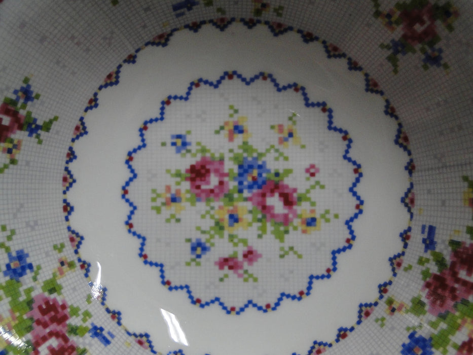 Royal Albert Petit Point, Floral Embroidery: Cereal Bowl (s), 6 1/4" x 1 3/4"
