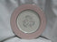 Castleton Fontaine, Pink, Flowers, Platinum Trim: Dinner Plate (s), 10 3/4"