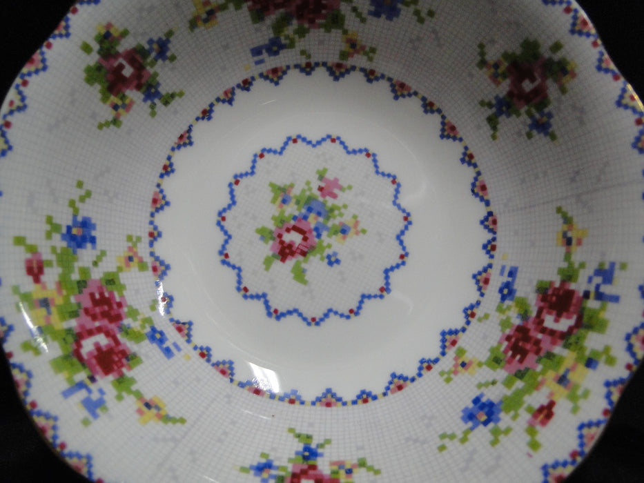 Royal Albert Petit Point, Floral Embroidery: Fruit Bowl (s), 5 3/8" x 1 3/8"