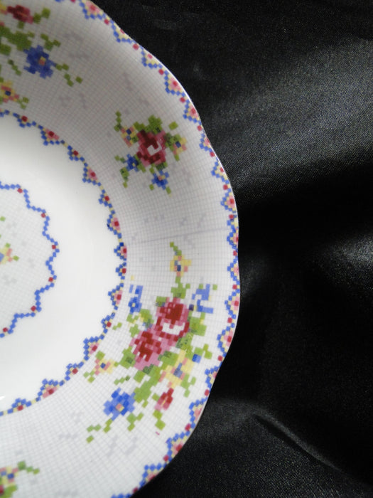 Royal Albert Petit Point, Floral Embroidery: Fruit Bowl (s), 5 3/8" x 1 3/8"