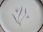 Castleton Fontaine, Pink, Flowers, Platinum Trim: Salad Plate, 8 3/8"