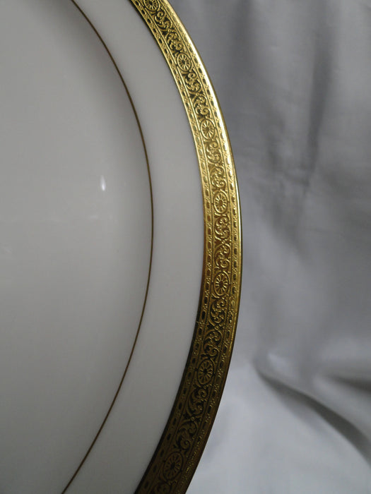 Lenox Stanford, Gold Encrusted, Ivory: Round Platter / Chop Plate, 12 1/2"