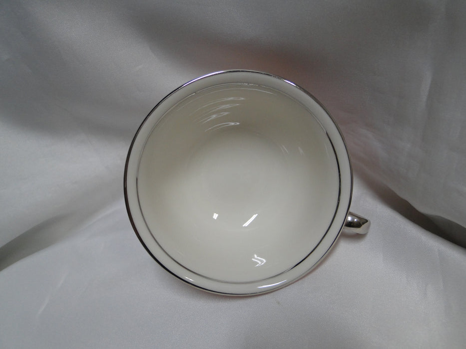 Castleton Shell Pink, Platinum Trim: Cup & Saucer Set (s), 2 1/4" Tall