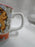 Tiffany Playground, Animals, Flowers, Pink Trim: Children's Mug / Cup, 3" Tall